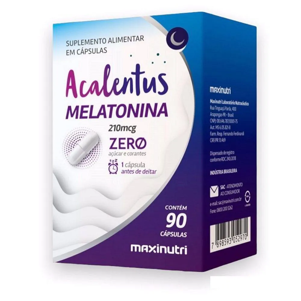 ACALENTUS MELATONINA 90 CAPS