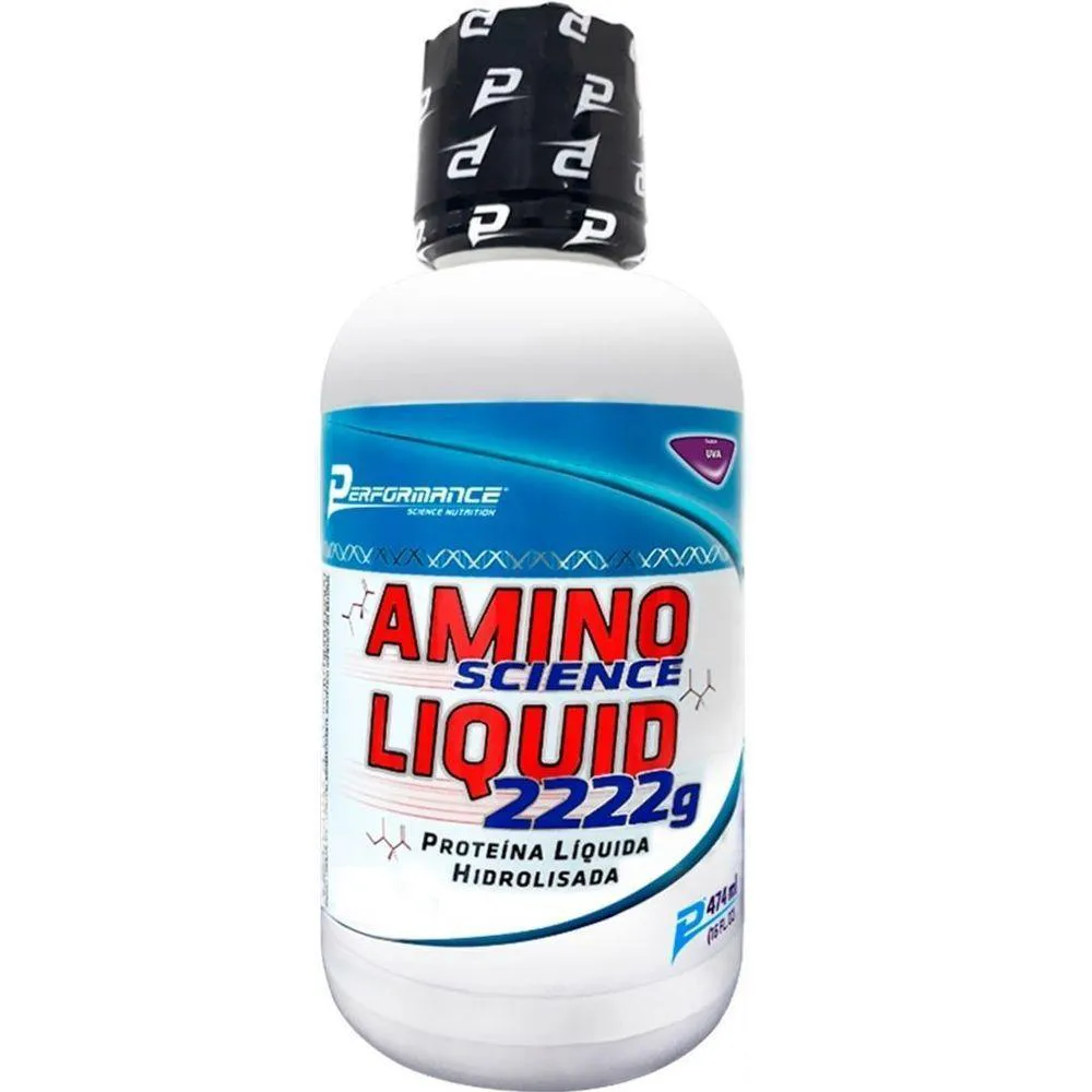 AMINO SCIENCE LIQUID 2222 474 ML SABOR UVA