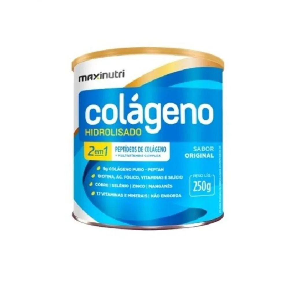 COLáGENO HIDROLISADO 2 EM 1 ZERO 250G SABOR ORIGINAL