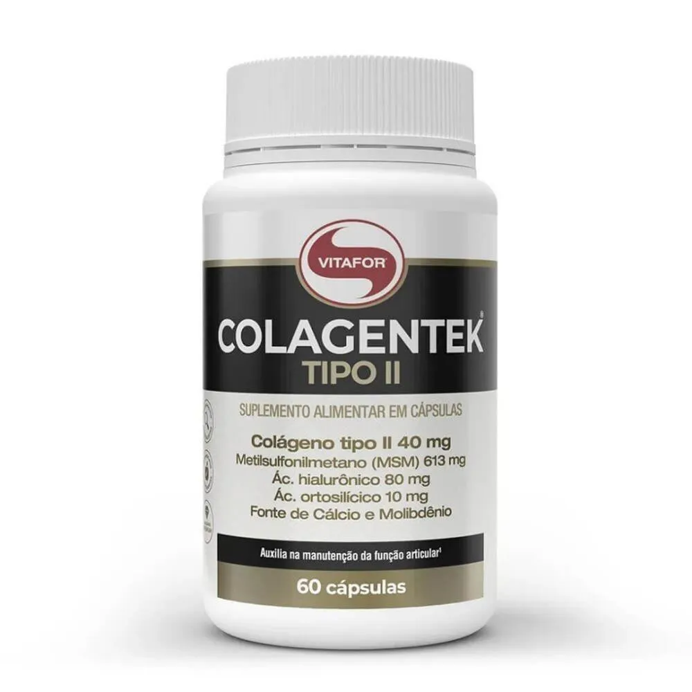 COLAGENTEK TIPO II 613MG 60 CAPS