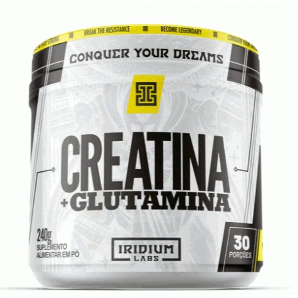 CREATINA + GLUTAMINA 240G
