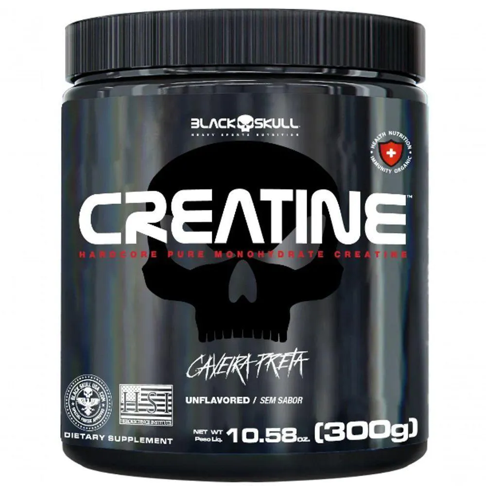 CREATINA BLACK SKULL POTE 300G