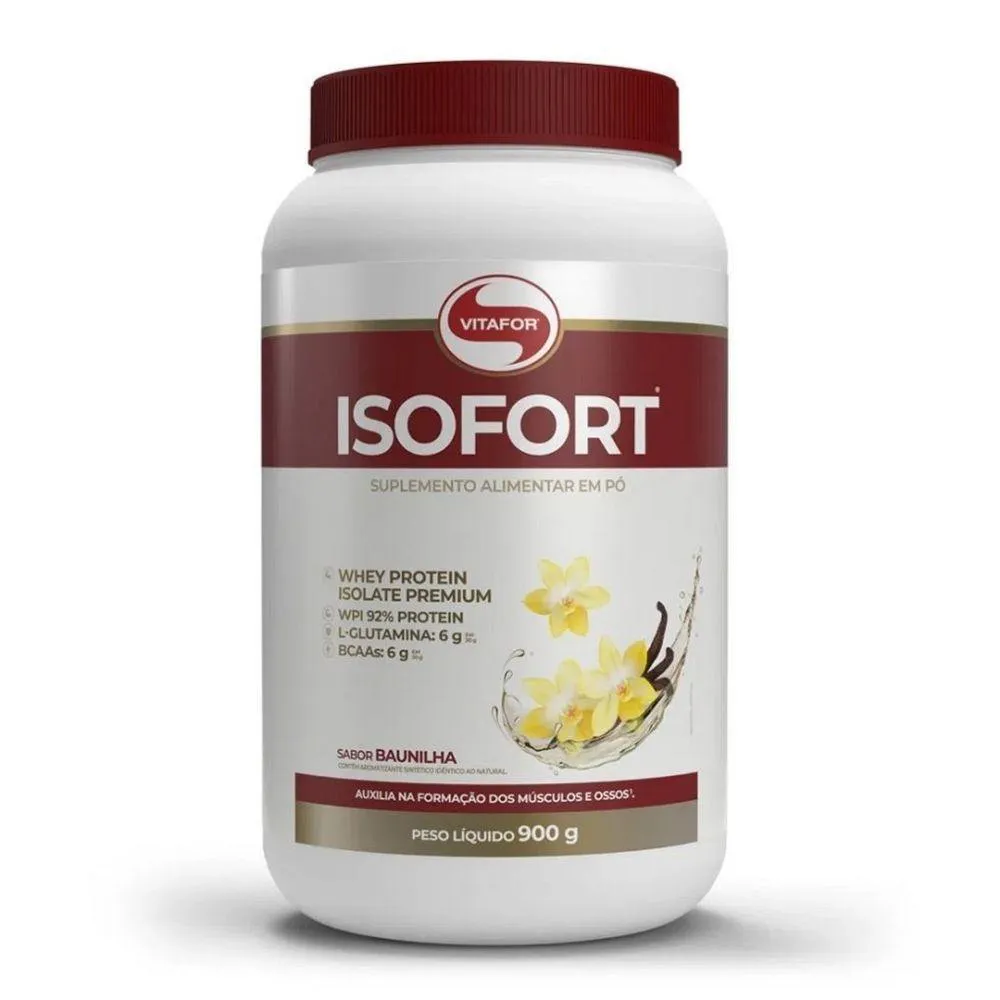 ISOFORT 900G SABOR BAUNILHA