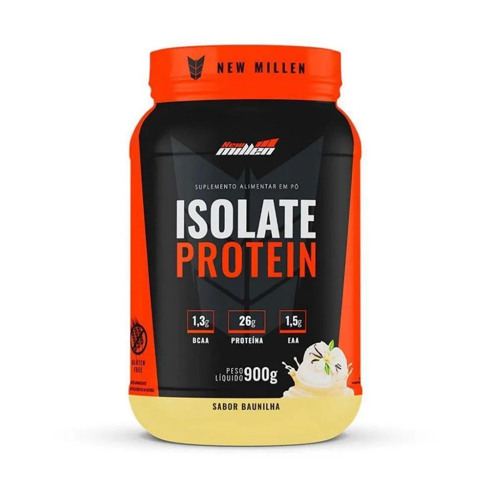 ISOLATE PROTEIN 900G SABOR BAUNILHA