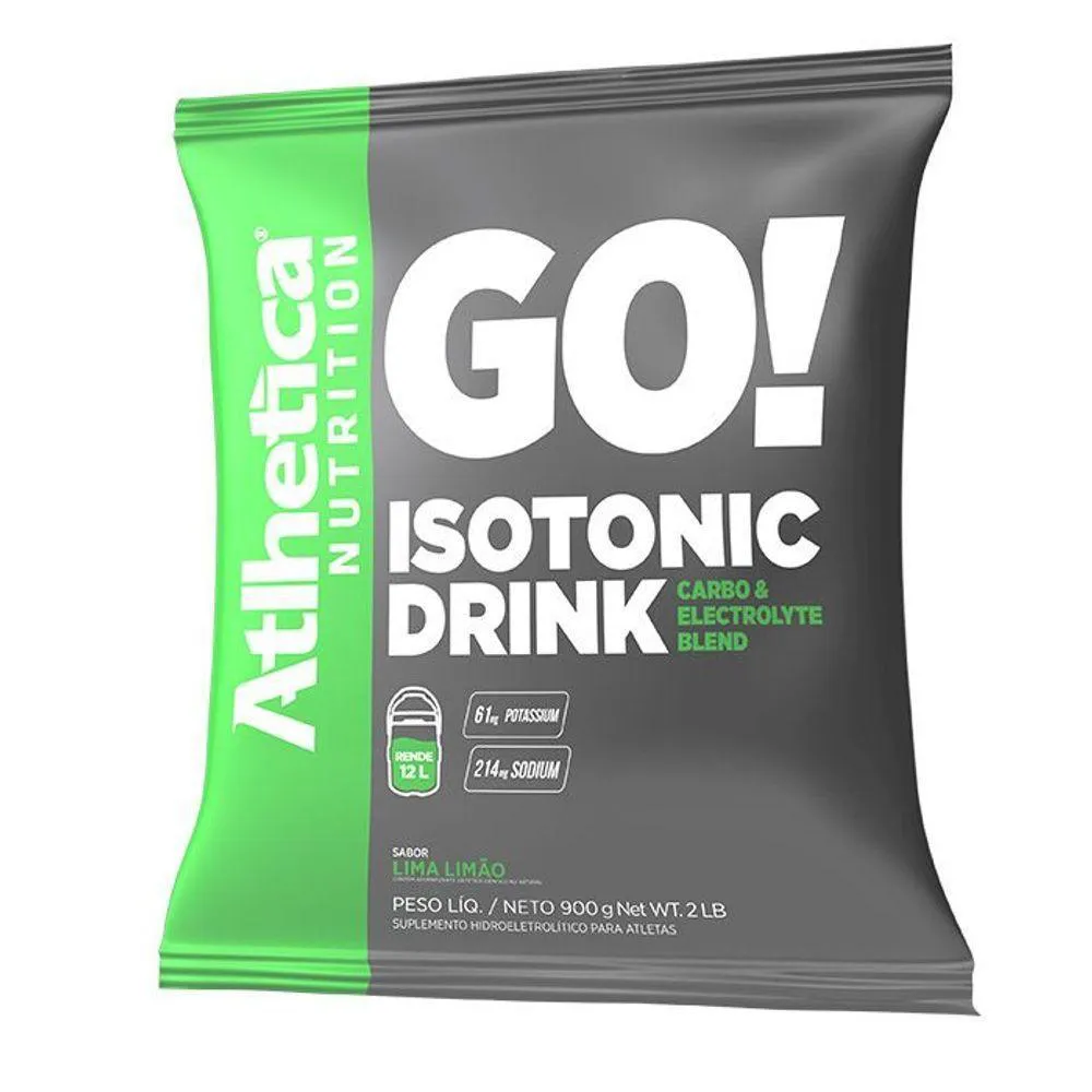 ISOTONIC DRINK 900G SABOR LIMA-LIMãO