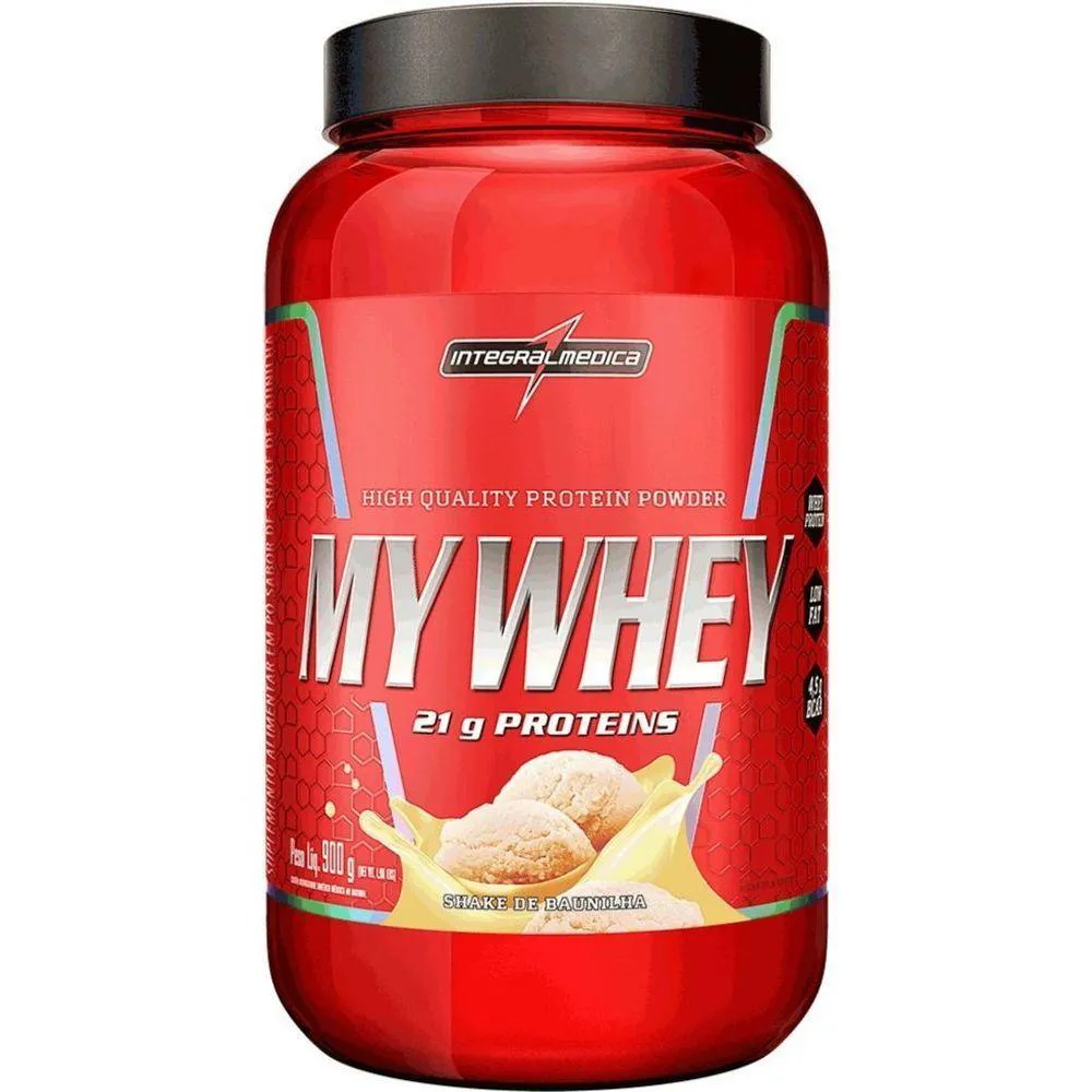 MY WHEY 900G SABOR SHAKE DE BAUNILHA