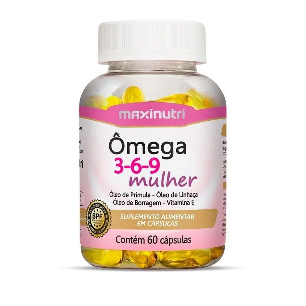 ÔMEGA 3-6-9 MULHER 60 CAPS