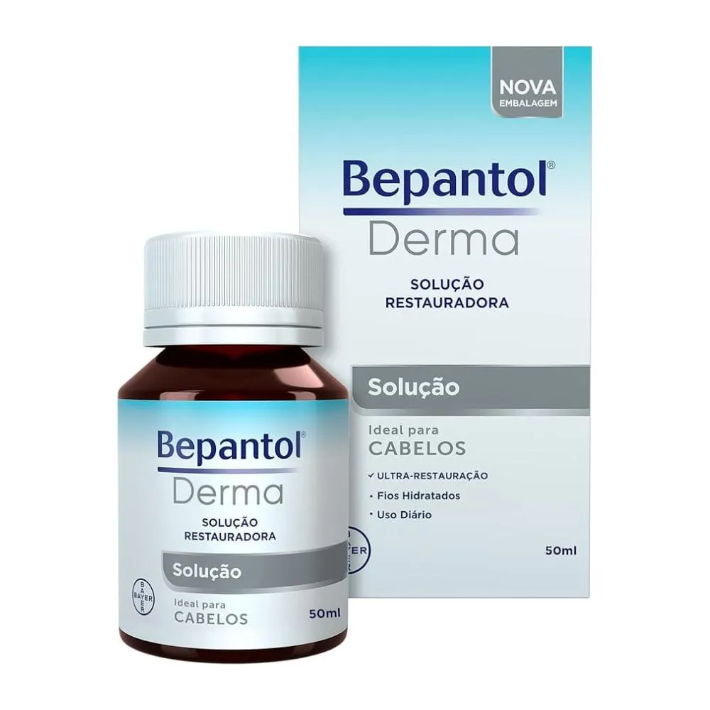 RESTAURADOR CAPILAR LíQUIDO C/ ÓLEO DE RíCINO BEPANTOL DERMA