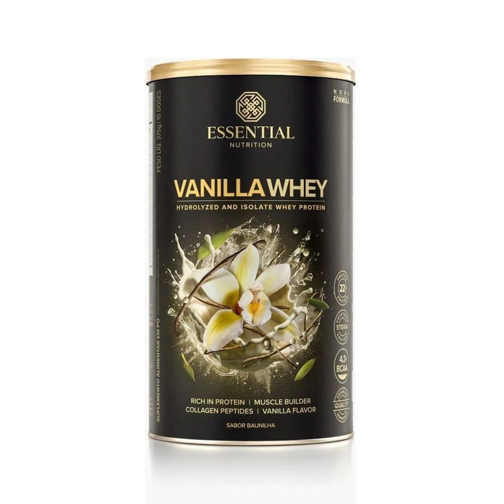 VANILLA WHEY HYDROLIZED 375G