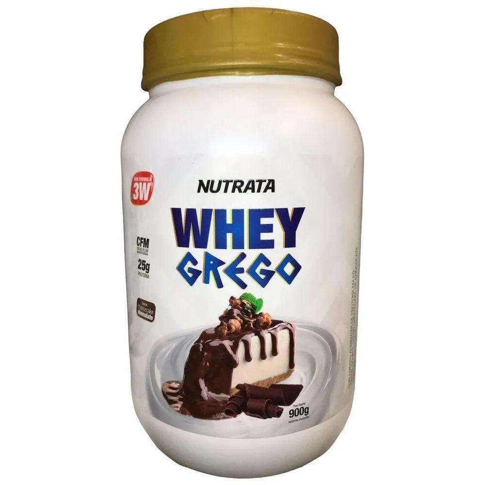 WHEY GREGO 900G SABOR CHEESECAKE DE CHOCOLATE