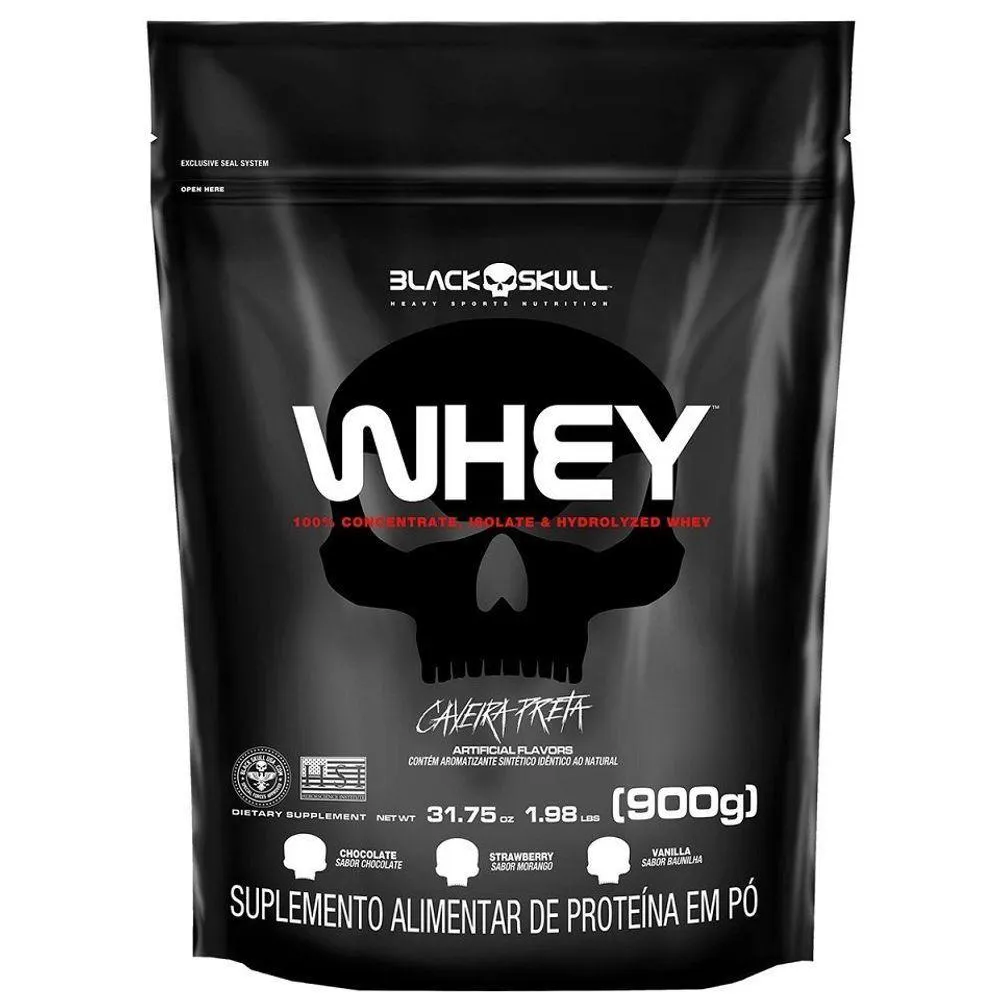 WHEY PROTEIN REFIL 900G SABOR CHOCOLATE