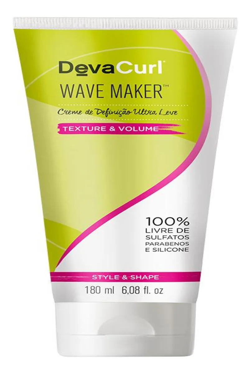 DEVA CURL WAVE MAKER CREME DEFINIçãO ULTRA LEVE 180ML