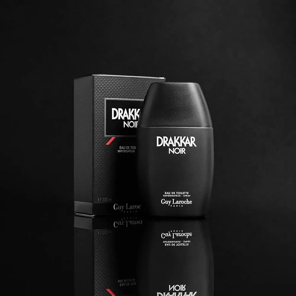 GUY LAROCHE DRAKKAR NOIR MASCULINO EUA DE TOILETTE 200ML
