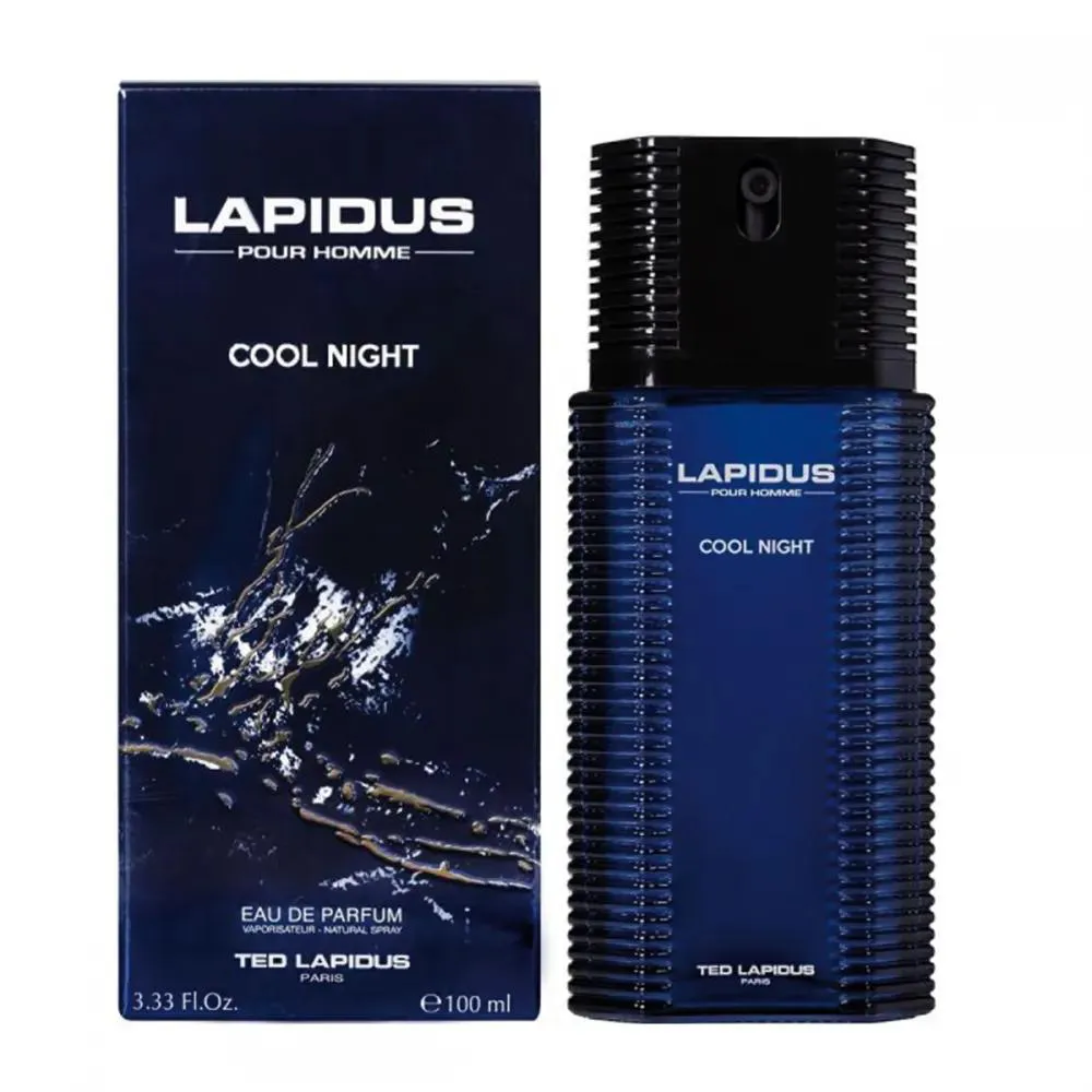 LAPIDUS POUR HOMME COOL NIGHT EAU DE PARFUM 100ML