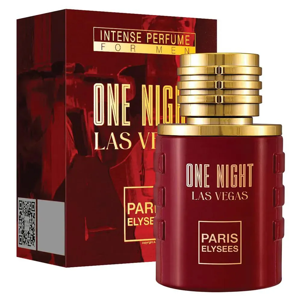 ONE NIGHT LAS VEGAS FOR MEN EAU DE TOILETTE PARIS ELYSEES 100ML