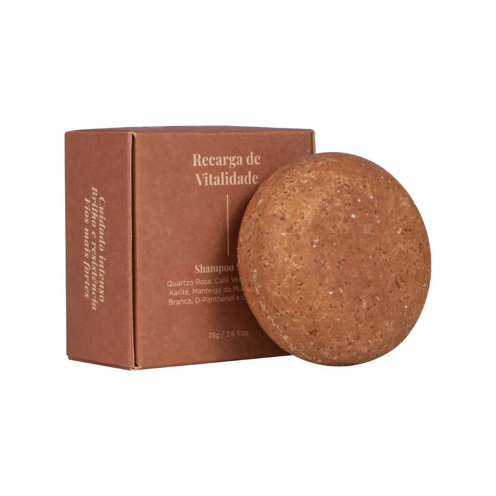 SHAMPOO SÓLIDO RECARGA DE VITALIDADE BALAI 75G