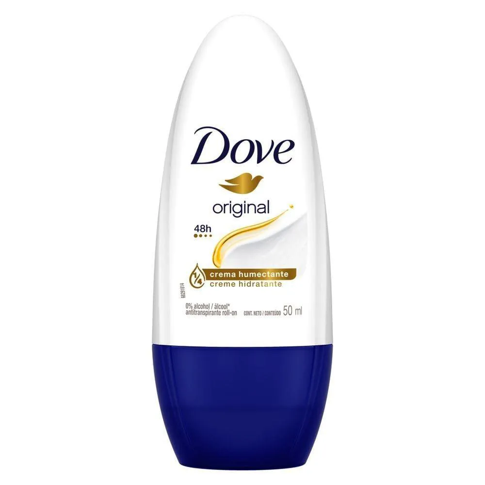 DESODORANTE DOVE ROLL ON ORIGINAL 50ML