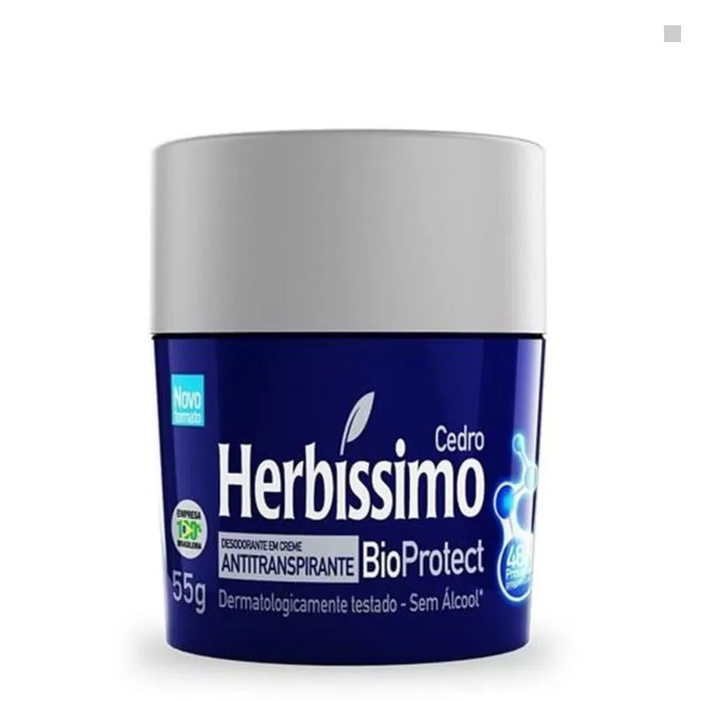 DESODORANTE HERBíSSIMO CREMOSO BIO PROTECT CEDRO 55G