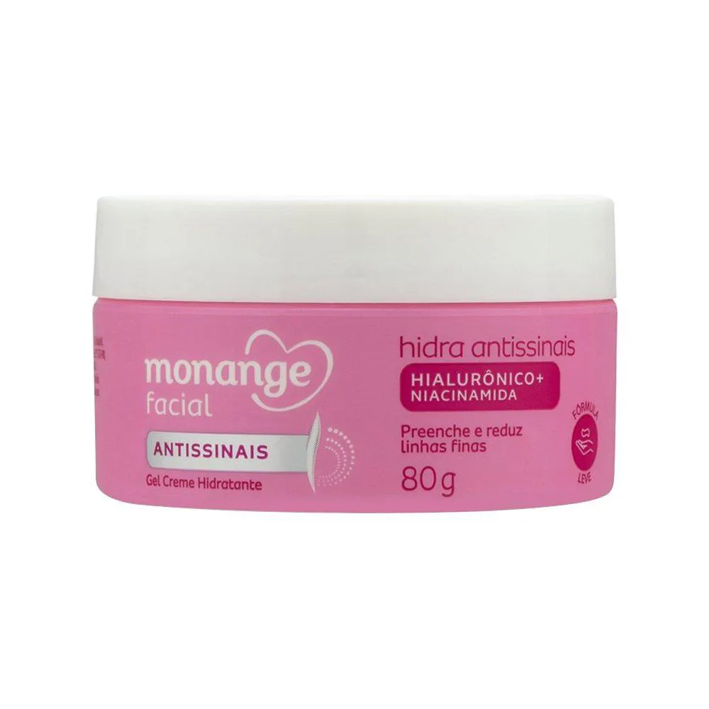 CREME FACIAL MONANGE ANTISSINAIS POTE 80G