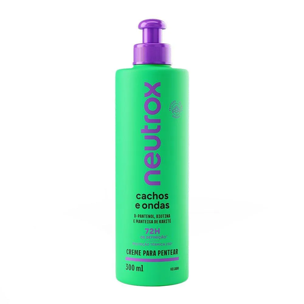 CREME PARA PENTEAR NEUTROX CACHOS E ONDAS 300ML