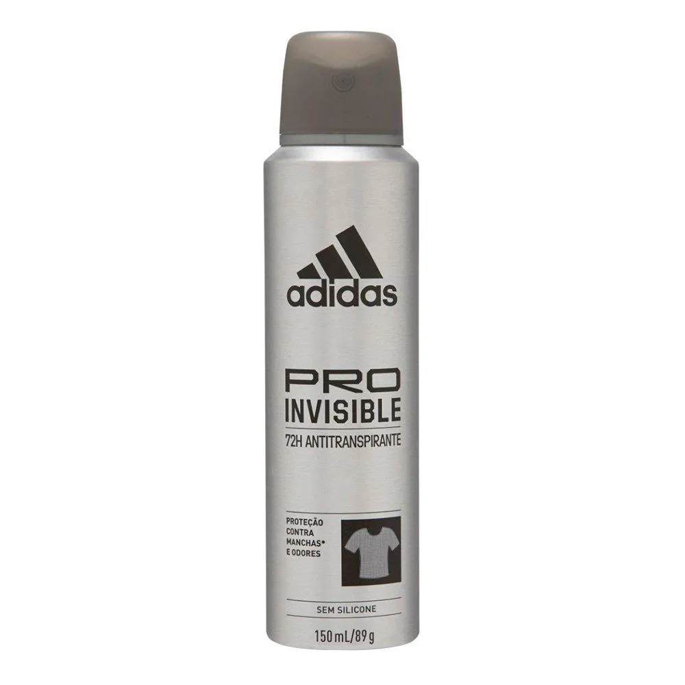DESODORANTE ADIDAS AEROSOL MASCULINO INVISIBLE 150ML