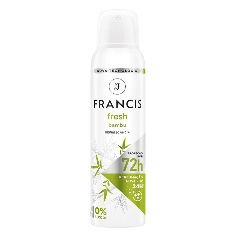 DESODORANTE FRANCIS HYDRATTA AEROSOL FRESH PROTECTION 150ML