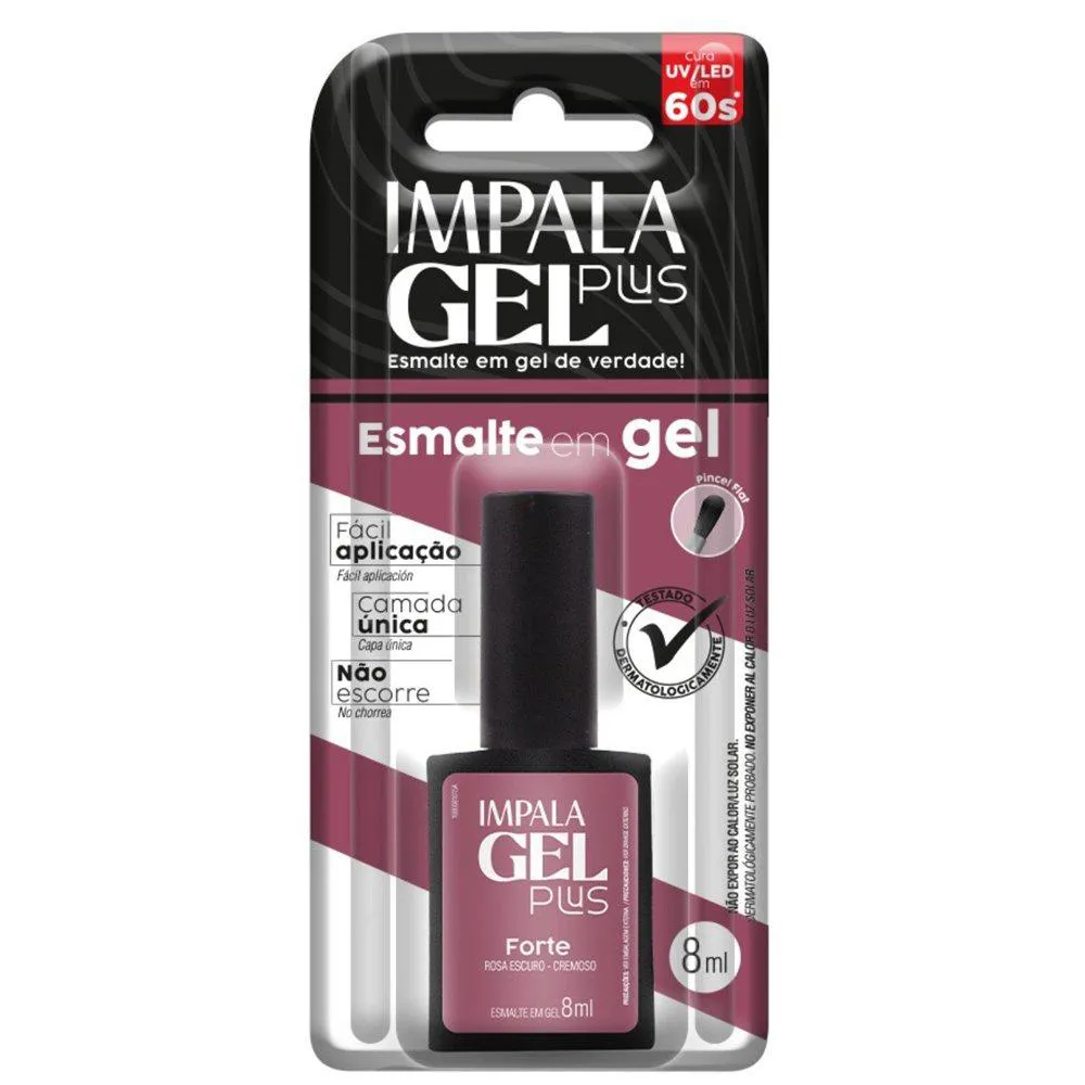ESMALTE IMPALA GEL PLUS CREMOSO FORTE BLISTER 8ML