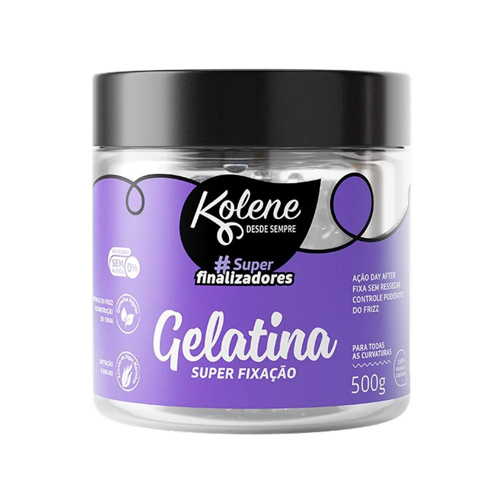 GELATINA CAPILAR KOLONE SUPERFINALIZADORES ROXO 500G