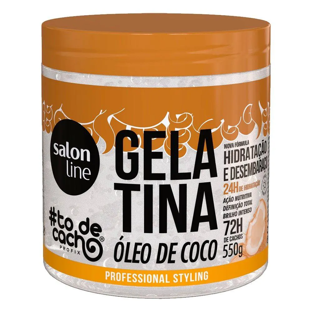 GELATINA CAPILAR SALON LINE #TODECACHO NUTRITIVA 550G