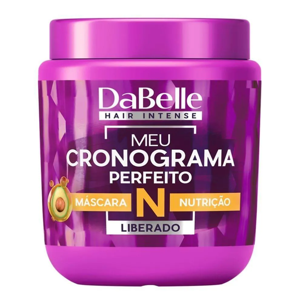 MáSCARA NUTRIçãO DABELLE MEU CRONOGRAMA PERFEITO 400G