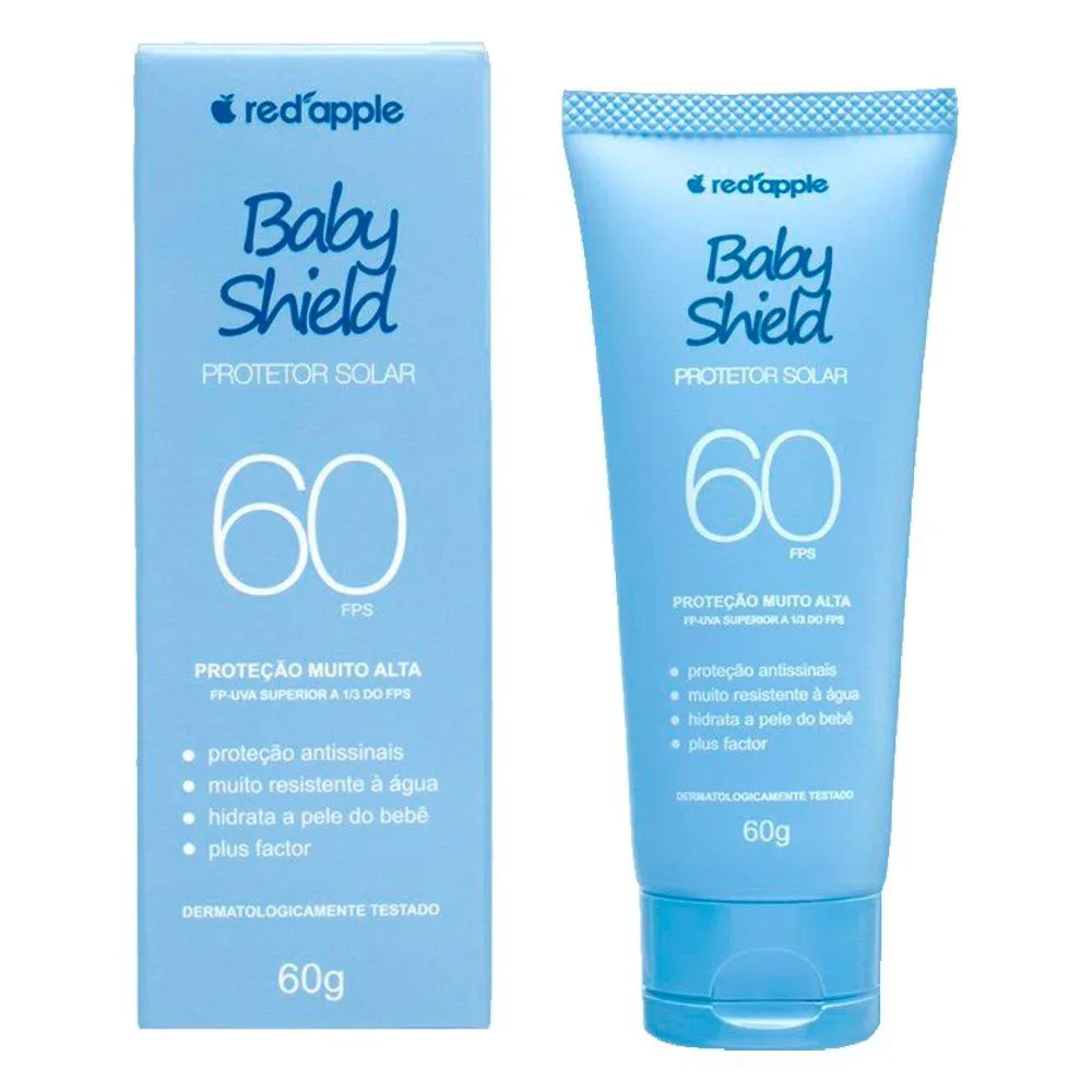 PROTETOR SOLAR CORPORAL RED APPLE PLUS FACTOR BABY FPS60 60G