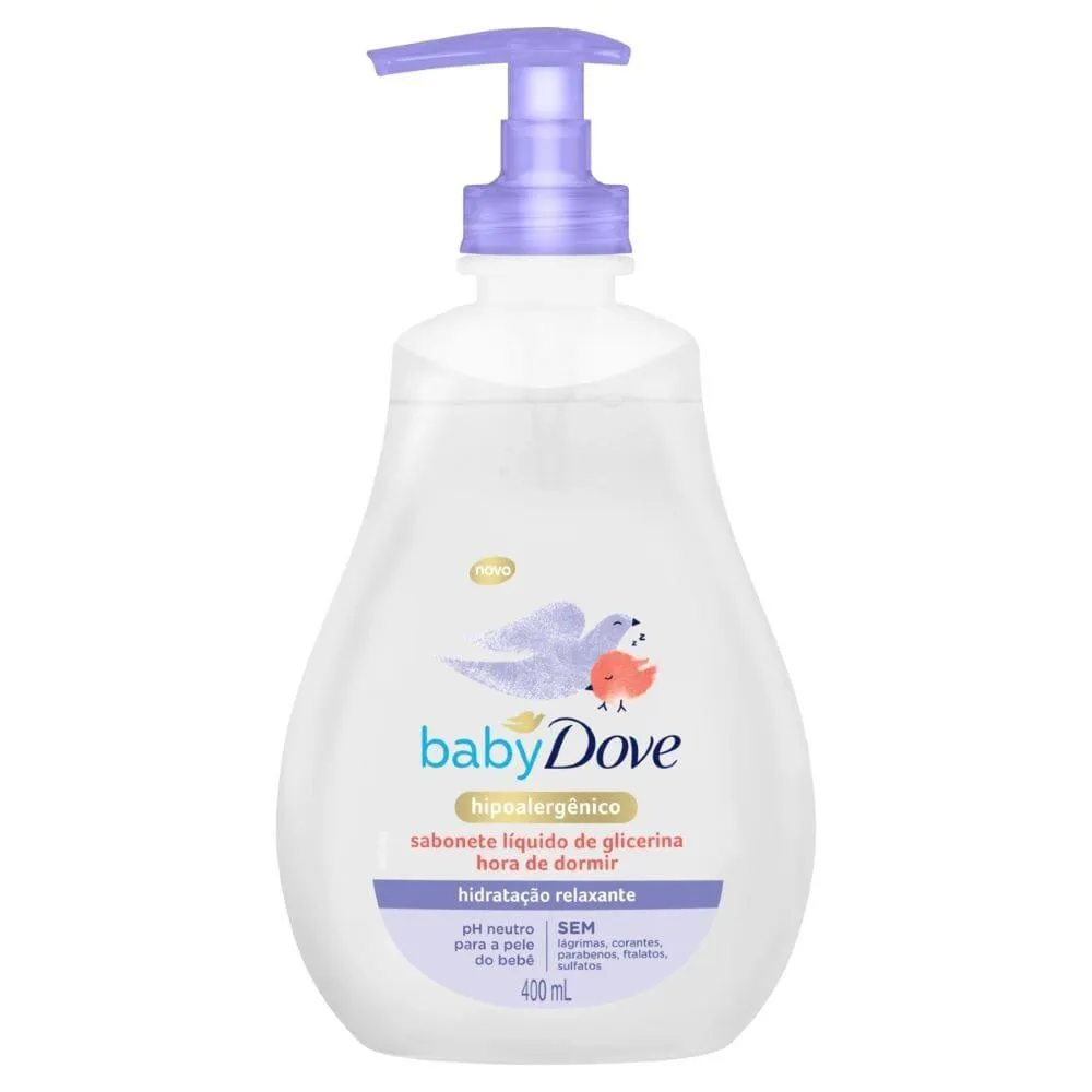 SABONETE LIQUIDO DOVE BABY 400ML HORA DE DORMIR