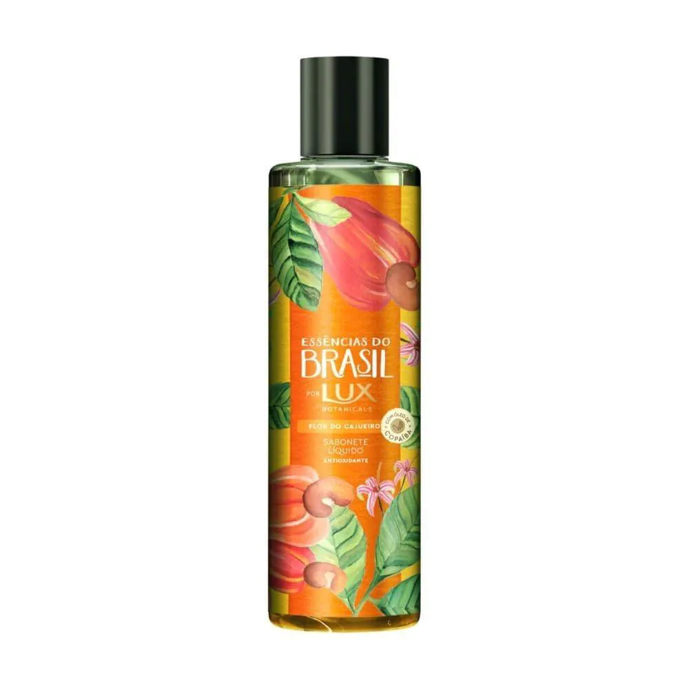 SABONETE LíQUIDO LUX BOTANICALS 300 ML ESSêNCIAS DO BRASIL FLOR CAJUEIRO