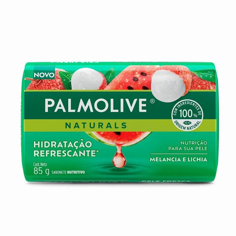 SABONETE PALMOLIVE NATURALS MELANCIA E LICHIA 85G