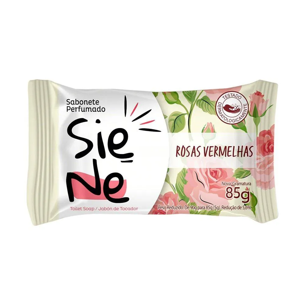SABONETE SIENE ROSAS VERMELHAS 85G