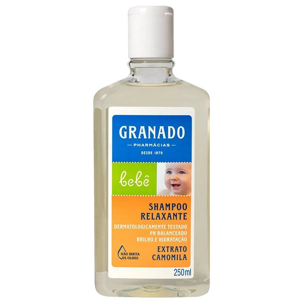 SHAMPOO GRANADO BEBê CAMOMILA 250 ML