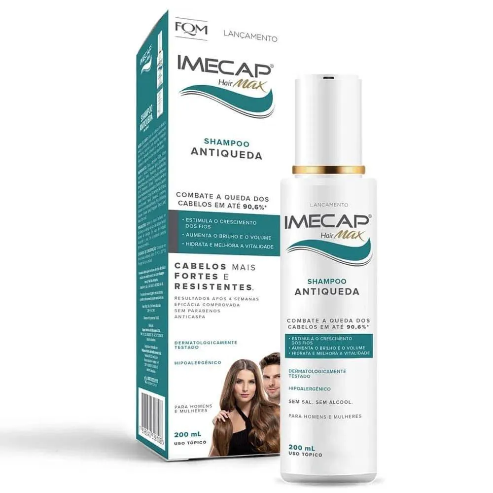 IMECAP HAIR MAX SHAMPOO ANTIQUEDA  200ML