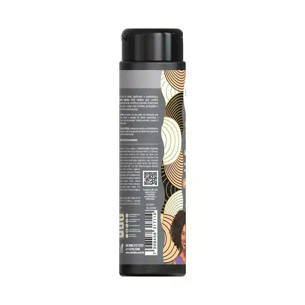 CONDICIONADOR SALON LINE SOS CACHOS ARGININA 300ML