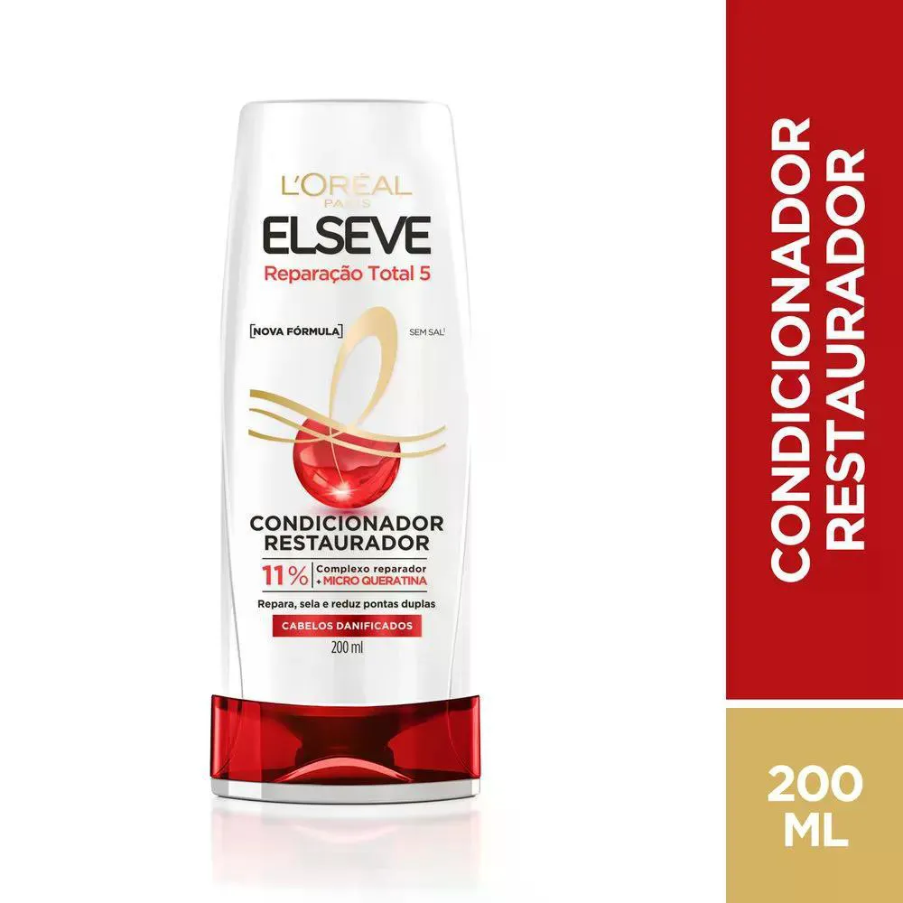 CONDICIONADOR ELSEVE REPARACAO TOTAL 5 200ML