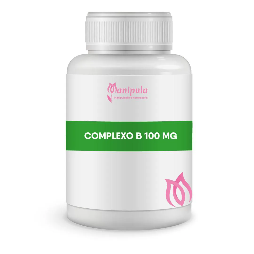 COMPLEXO B 100 MG - ENERGIA, METABOLISMO E SAÚDE EM DIA | 30 DOSES