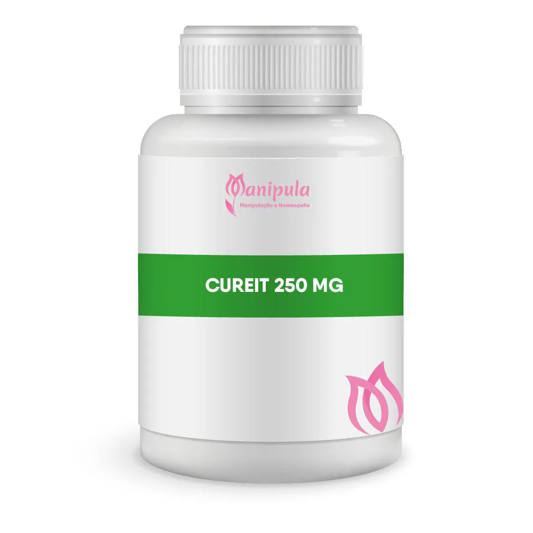 CUREIT 250MG - A CúRCUMA 10X MAIS POTENTE PARA SAúDE E BEM-ESTAR | 30 DOSES