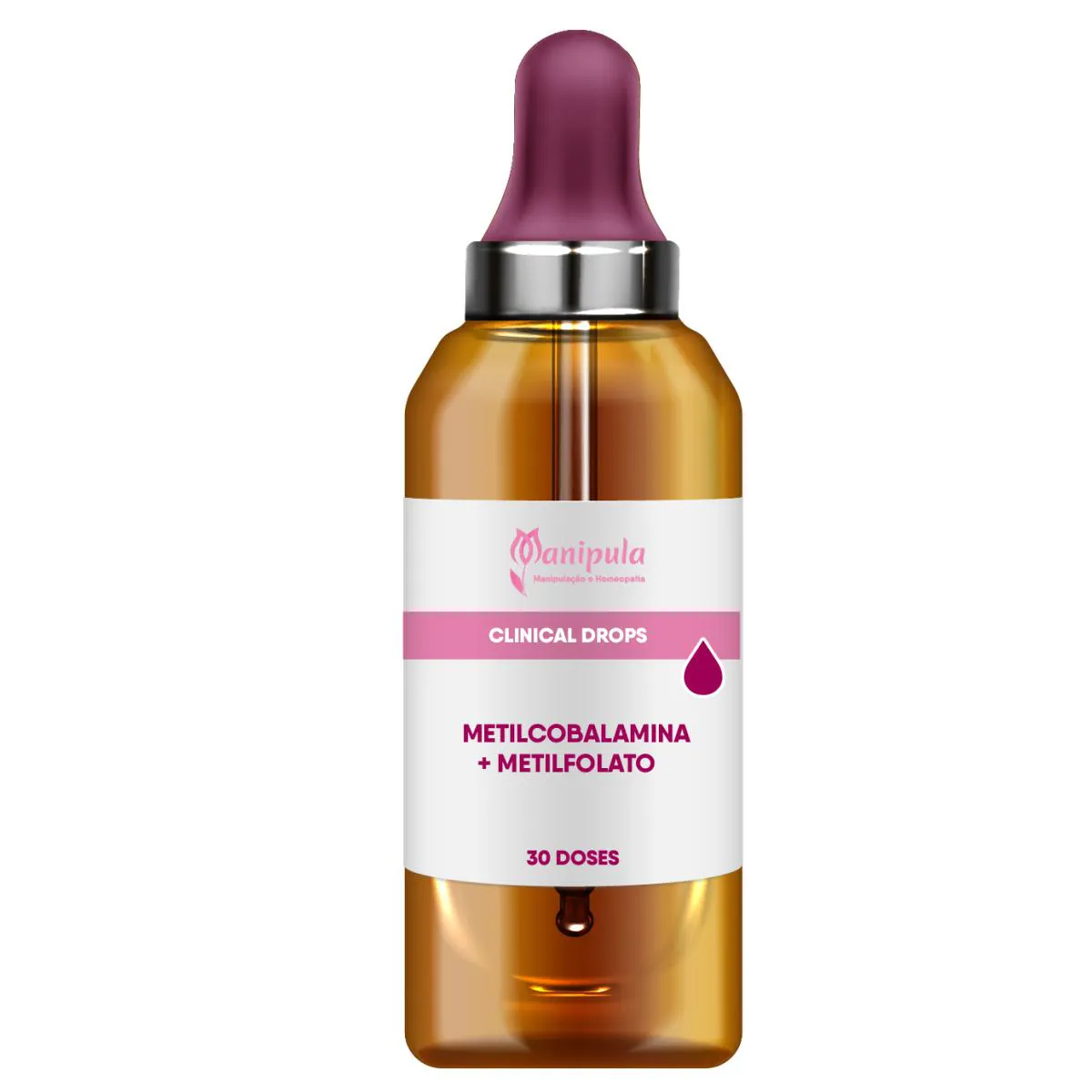 METILCOBALAMINA + METILFOLATO EM GOTAS - ATIVAçãO COGNITIVA E EQUILíBRIO METABóLICO EM GOTAS  | 30 DOSES