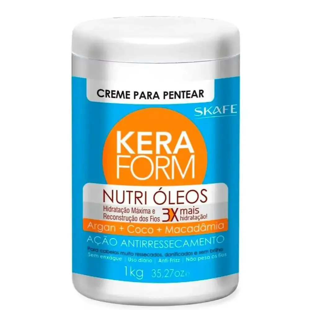 CREME DE PENTEAR KERAFORM NUTRI OLEOS 1KG