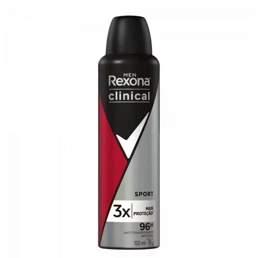 DESODORANTE AEROSOL ANTITRASPIRANTE SPORT REXONA 150ML