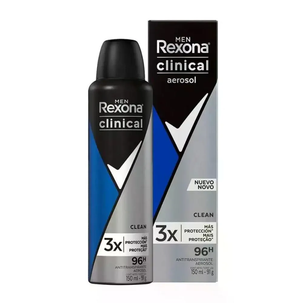DESODORANTE AEROSOL CLINICAL CLEAR REXONA 150ML