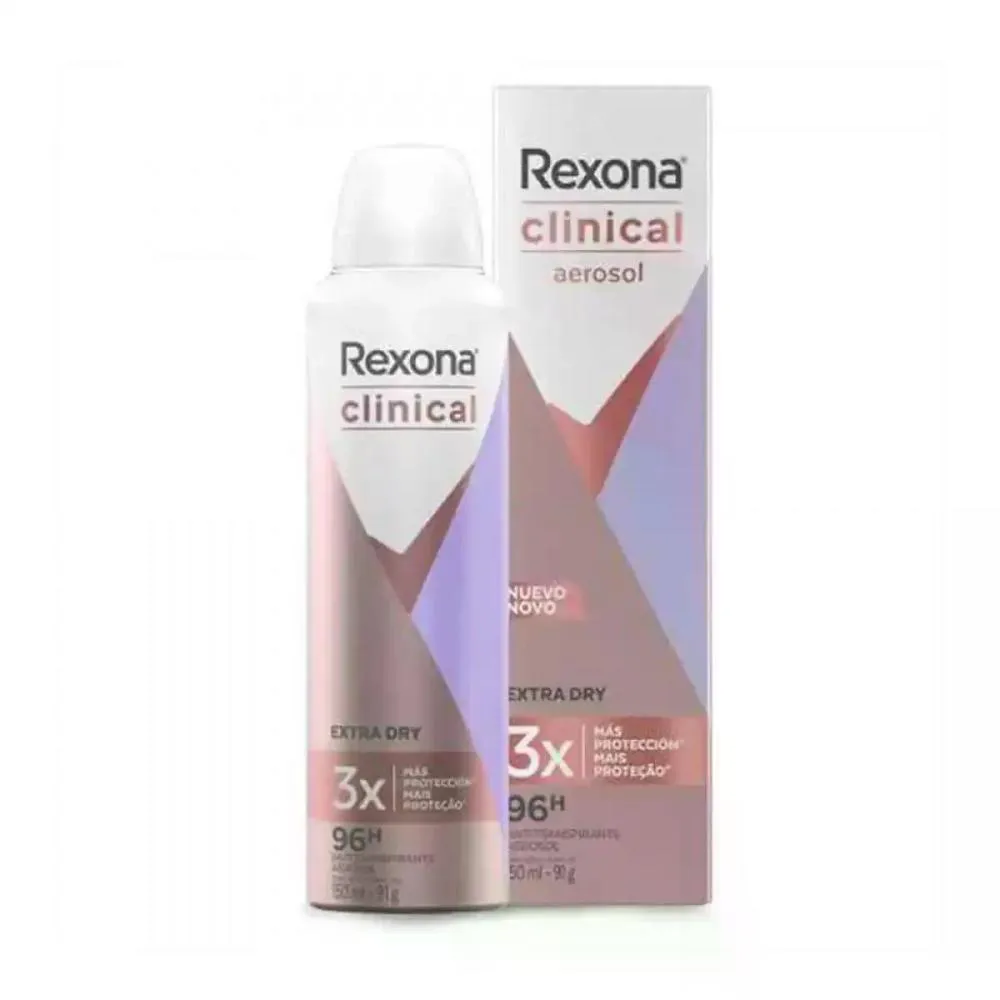 DESODORANTE ANTITRANSPIRANTE CLINICAL EXTRA DRY REXONA 150ML