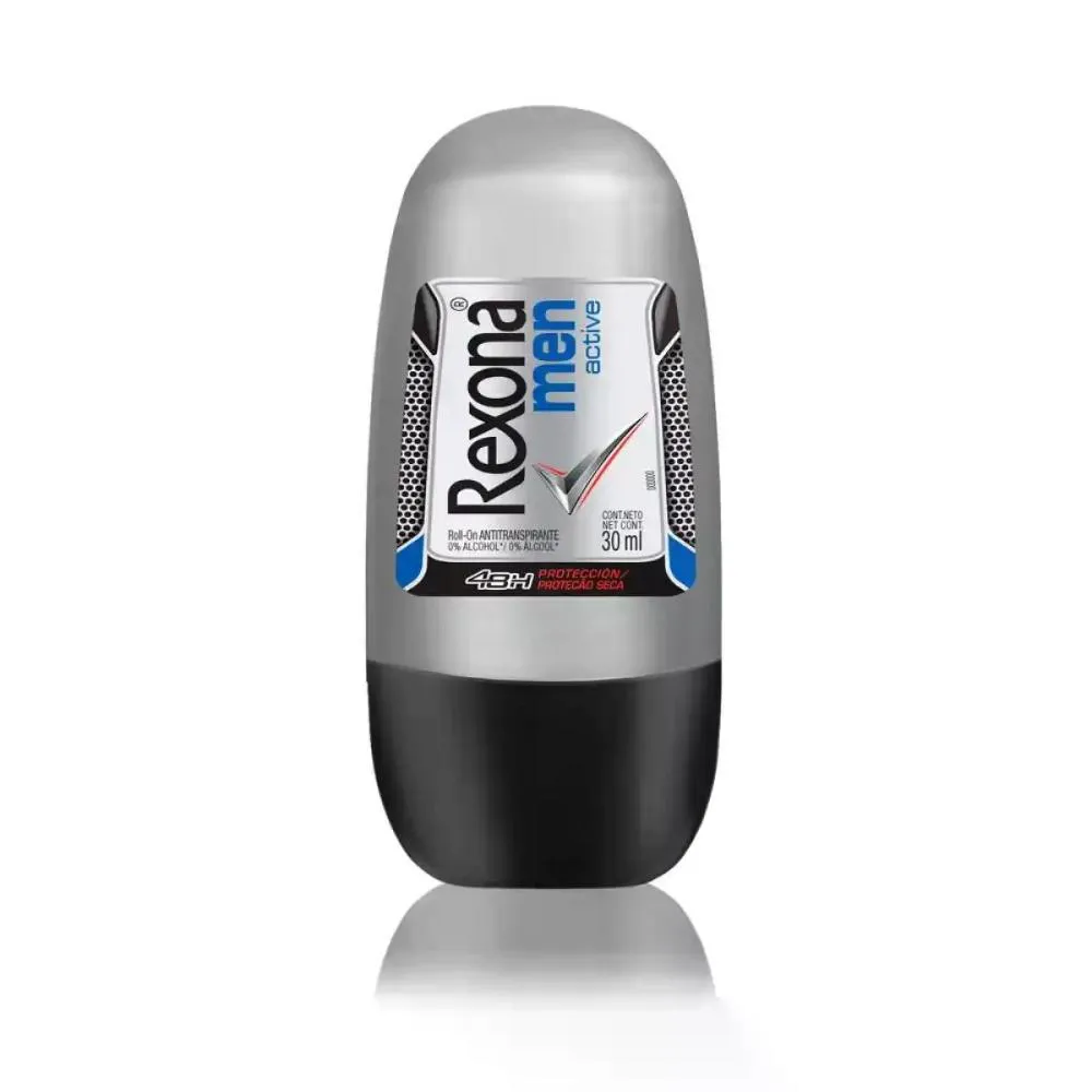 DESODORANTE ROLL-ON ACTIVE MEN REXONA 30ML