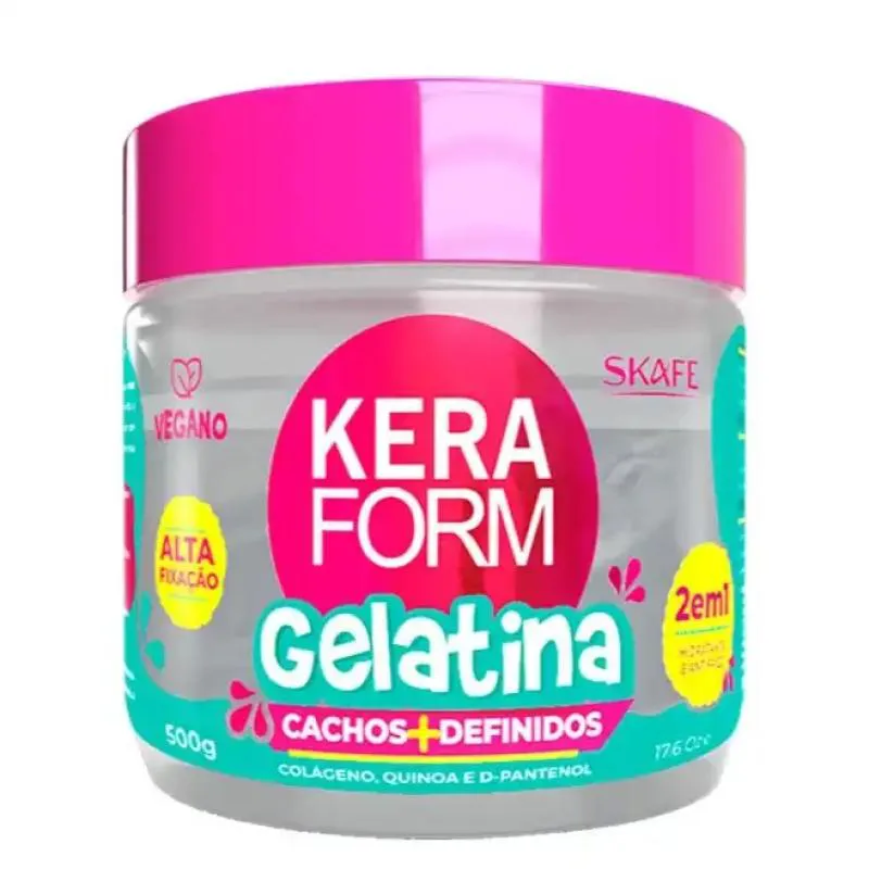 GELATINA KERAFORM CACHOS DEFINIDOS 500G
