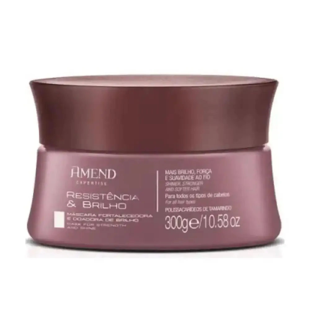 MáSCARA RESISTêNCIA & BRILHO AMEND 300G