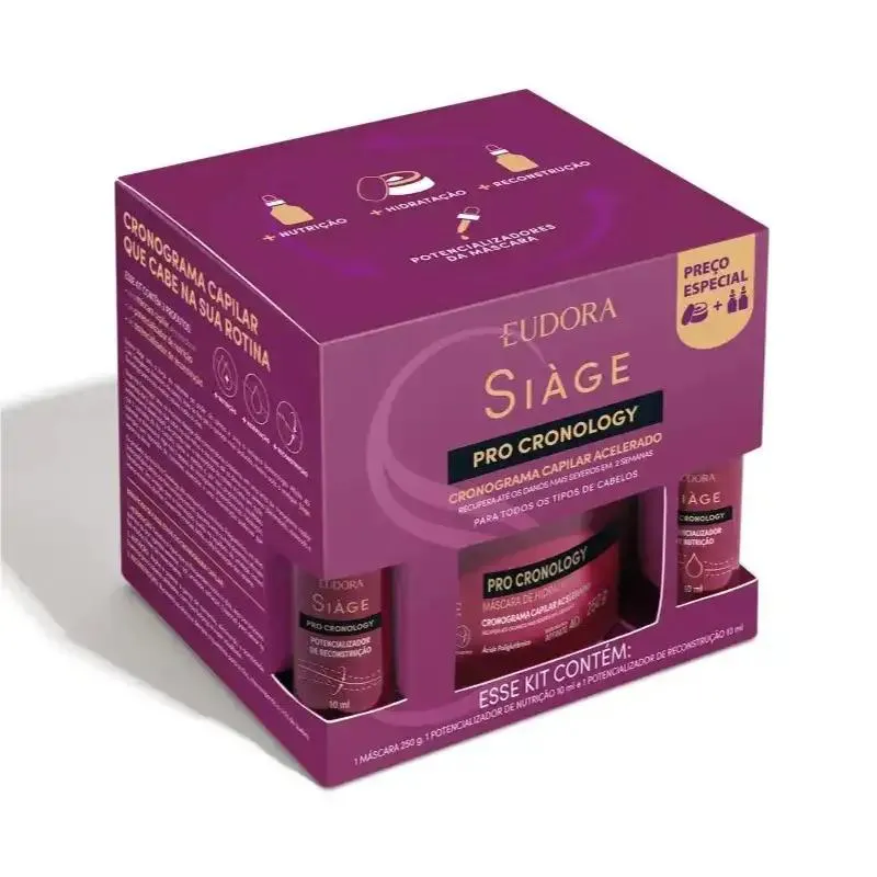 MáSCARA SIAGE KIT PRO CRONOLOGY C2 POTENC 270G